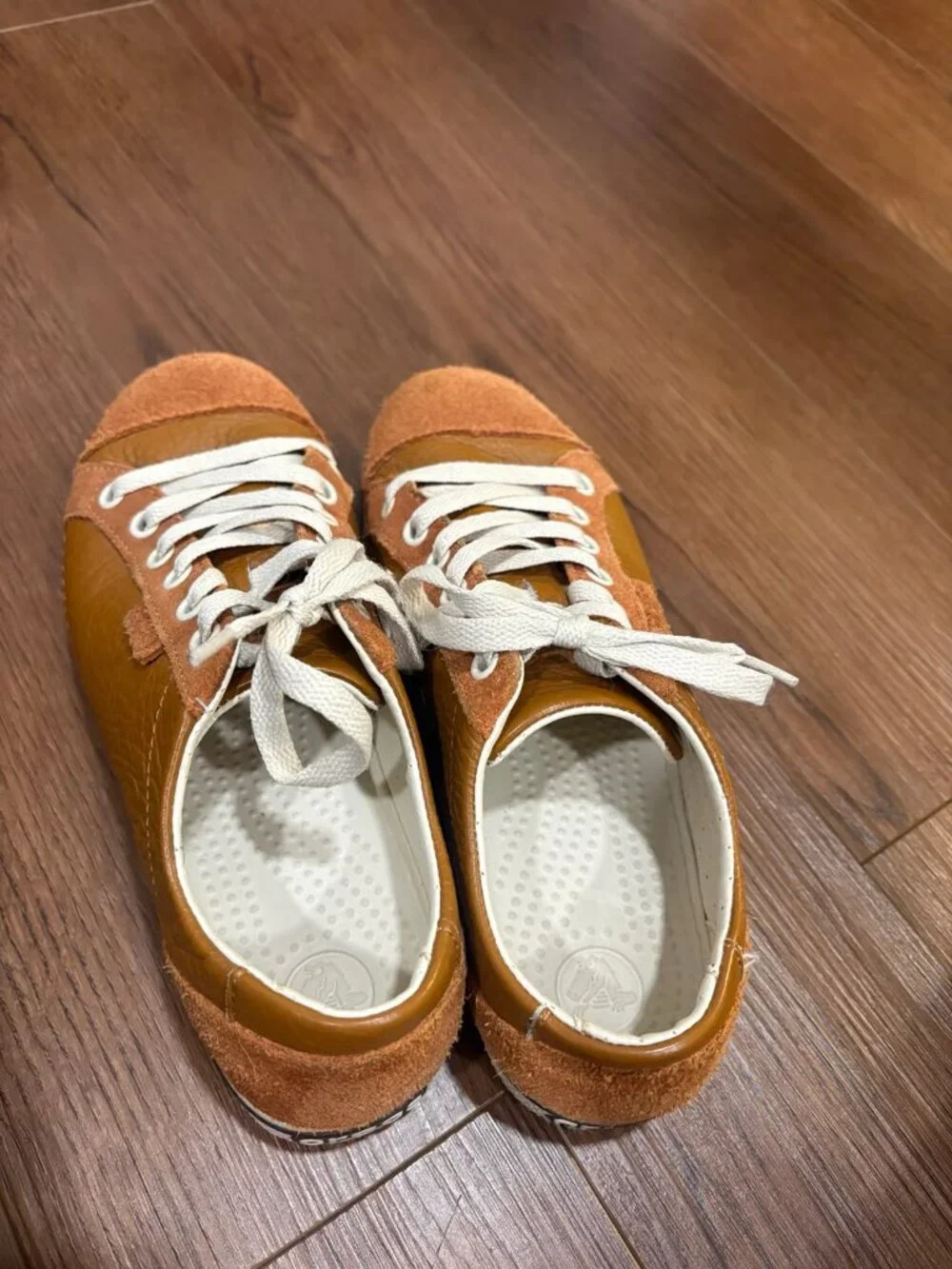 Crocs Hover Chestnut Lace Up Shoes - Women’s 7